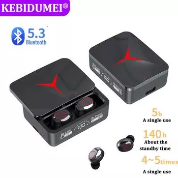 M90 беспроводные наушники Bluetooth 5.3 наушники TWS сенсорное управление спортивные наушники HiFi стерео игровые гарнитуры для Xiaomi Huawei