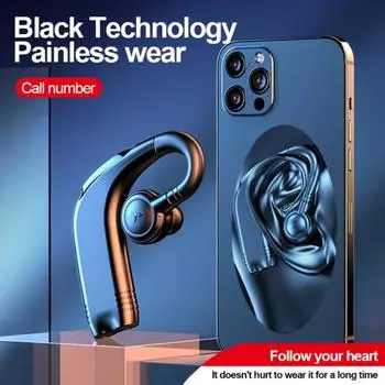 M99 Удобные Bluetooth-совместимые наушники с функцией поворота и шумоподавления белый