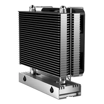 M.2 2280 твердотельный жесткий диск вентилятор радиатор встроенный охлаждающий вентилятор радиатор твердотельного накопителя PCI-E 4.0 алюминиевый радиатор охлаждающая термопрокладка чёрный