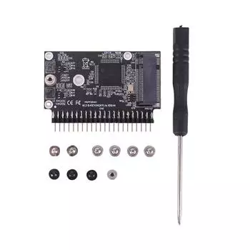 M.2 NGFF SATA SSD на 2,5-дюймовый IDE 44pin адаптер 150 МБ/с M.2 IDE адаптер конвертер