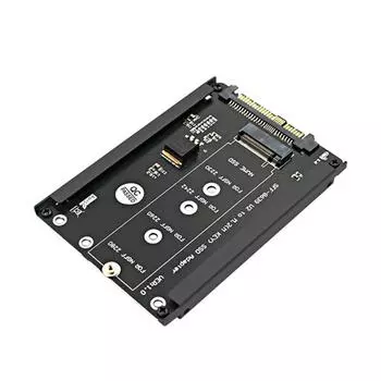M.2 NVME Key M SSD в SFF-8639 U.2 Адаптер Riser Converter с поддержкой кронштейна рамы 2230 2242 2260 2280 M.2 SSD для ПК