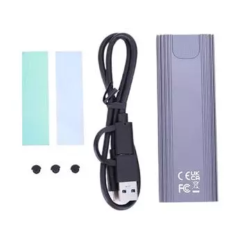 M.2 NVME SATA Dual Protocol SSD Enclosure Adapter Tool-Free SSD Disk Box Solid State Drive Корпус для твердотельного накопителя для NVME PCIE NGFF SATA SSD