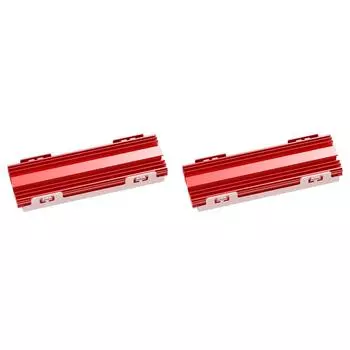 M.2 SSD Cooler Алюминиевый сплав NVME Радиатор для NVME M.2 2280 SSD (красный)