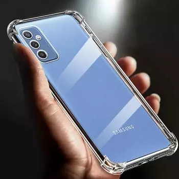 M 52 Airbag Противоударный прозрачный чехол для Samsung Galaxy M52 5g чехол Силиконовый полный чехол M 5 2 прозрачный Funda baack чехлы for samsung M52 5G прозрачный