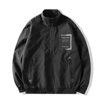 M-8XL Пальто Мужское Осеннее Корейское Версия Тренд Повседневный Весна и Осень Свободный Плюс Размер Бейсбол Куртка Красивый M