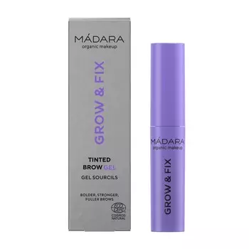M?ara Madara Grow y Fix Tinted Brow Gel 03 Frosty Taupe 1un
