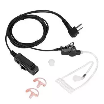 M Head Air Duct Ham Radio Earpiece Radio Earpiece с PTT для рации