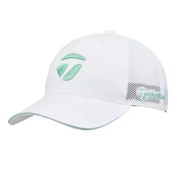 M Летняя сетчатая кепка без козырька 25SS UN560 [TaylorMade] Белый/бирюзовый размер (57-59см) Мужской