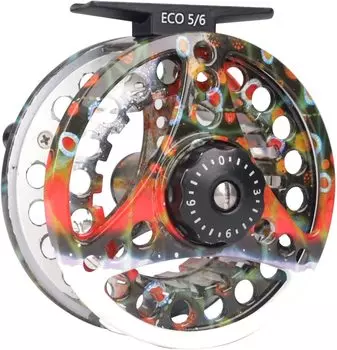 M MAXIMUMCATCH Maxcatch ECO Trout Fly Reel Большая нахлыстовая катушка Arbor #1/2#3/4#5/6#7/8 (Форель ручьевая, 7/8 веса)