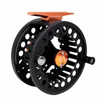 M MAXIMUMCATCH Maxcatch ECO Trout Fly Reel Большая нахлыстовая катушка Arbor #3/4#5/6#7/8 (Черный, 5/6 WT) чёрный