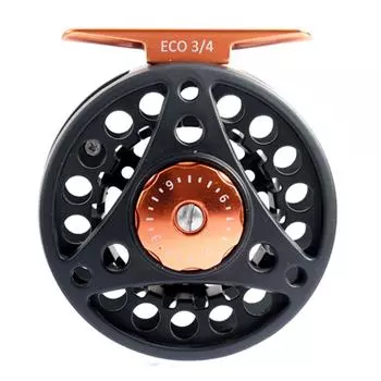 M MAXIMUMCATCH Maxcatch ECO Trout Fly Reel Большая нахлыстовая катушка Arbor #3/4#5/6#7/8 (Черный, 3/4 веса) чёрный