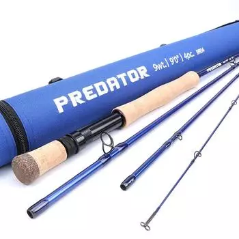 M MAXIMUMCATCH Maxcatch Predator Saltwater Fly Rod Удилище для морской рыбалки (4 шт) (вес 9 9)
