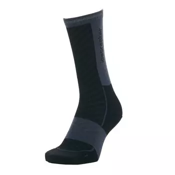 M MERINO ULTRALIGHT CREW Black L [Ice Breaker] RUN+