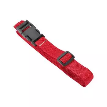M METERXITY 1pc Luggage Strap Travel Luggage Accessories Adjustable Suitcase Belt with Quick Release Buckle for Travel M Red - 1.5
