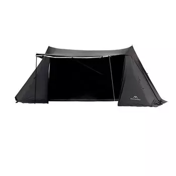 M Mountainhiker Pup Tent Военная палатка Всесезонная палатка-убежище с дымоходом для компактной легкой серебряной водонепроницаемой большой палатки-убежища Подходит для