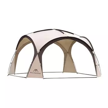 M MOUNTAINHIKER Shade 150D Oxford Polyester прочная теневая палатка, внешняя ветрозащитная и водонепроницаемая, подходит для нескольких больших пляжей 4 м x 4 м, легко совершенствуется