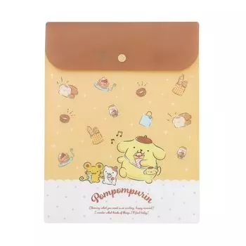 M Plan Loose Leaf Case N Sanrio Characters Pom Pom Purin B5 001642-52