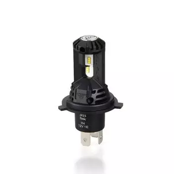 M s Basic by IPF Headlight, LED Bulb for Motorcycles, Smart Series, 6500K H4, Halogen