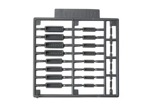 M.S.G Modeling Support Goods Plastic Unit P104 Duct Nozzle Non-Scale Plastic Model Molding Color