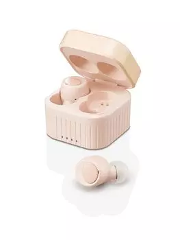 M-SOUNDS MS-TW23 Completely Wireless Earphones with Bluetooth 5.0 Gaming Mode Waterproof/Dustproof Ultra Lightweight 4g MS-TW23PK (Powder Pink)
