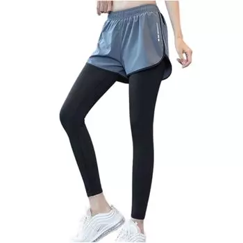 [M-Thing] леггинсы шорты стыковочные спортивные брюки беговые женские весна лето осень Большие размеры беговые штаны удобные для спорта фитнес брюки