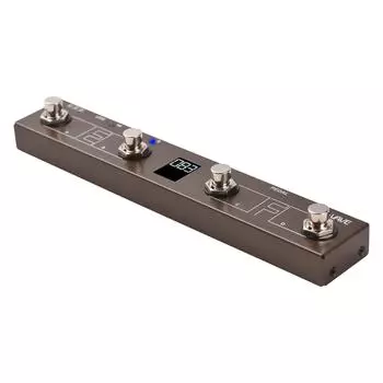 M-VAVE беспроводной MIDI-контроллер BT MIDI-педальный контроллер Интеллектуальное управление через приложение Цифровой дисплей коричневый