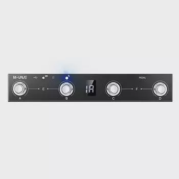 M-VAVE MIDI Bluetooth Шоколадная педаль и контроллер перелистывания страниц
