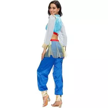 M-XL косплей фильм поиск баннер волшебная лампа, костюм принцессы Жасмин хеллоуин cos костюм хеллоуин костюм M