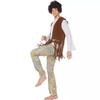 M-XL Хэллоуин костюм мужской индейского племени сценический косплей мужской диско костюм M