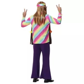 M-XL Men s Music Festival Rock Ball Party Disco Costume Hippie Hippie COS Costume M