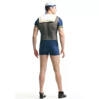 M-XL новое мужское сексуальное белье, сексуальный костюм, матросский костюм, униформа для ролевых игр. M