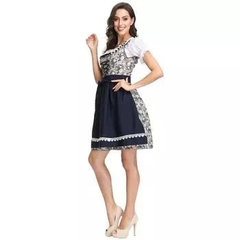 M-XL одежда для родителей и детей Германия Баварская одежда для Октоберфеста сценическое платье, одежда для горничных на фотосессии M