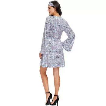 M-XL Средневековый винтажный костюм 70-х годов в стиле диско, костюм для косплея на Хэллоуин M