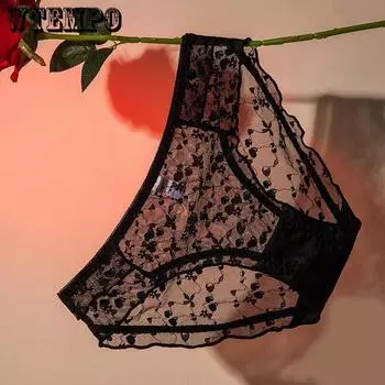 M-XL женские кружевные сексуальные трусики с низкой посадкой нижнее белье женские удобные трусы женское нижнее белье M белый