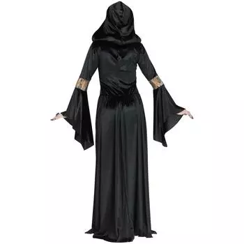 M-XL женское платье вампира-смерти, костюм на Хэллоуин, новое платье зомби-ведьмы, женское платье M чёрный