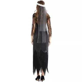 M-XXL Хэллоуин Вампир Свадебный Костюм Женский Костюм Демона Женский Костюм Косплей Сценический Костюм M