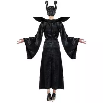 M-XXXL косплей злой спящий колдун демон ведьма костюм, униформа косплей костюм на Хэллоуин M чёрный