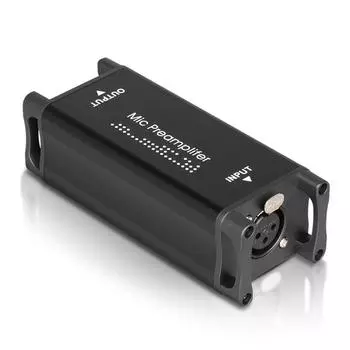 MA-1 Профессиональный микрофонный предусилитель для пассивного ленточного микрофона и динамического микрофонного предусилителя, усилитель усиления 20 Гц-20 кГц для микрофонного усилителя Without Cable