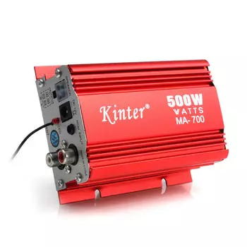 MA-700 500 Вт автомобильный мотоцикл 2-канальный аудиоусилитель с поддержкой USB MP3 FM-входа