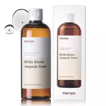 ma:nyo bifida biome ampoule toner 400ml