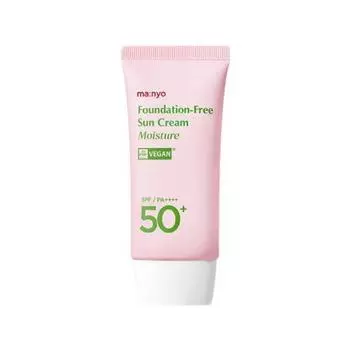 Manyo Foundation-Free Sun Cream Moisture 50ml AUTHENTIC STORE