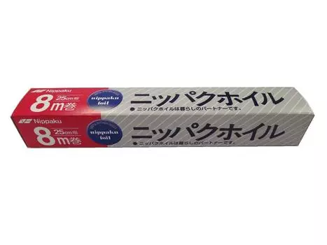 MA Packaging Mitsubishi Алюминиевая фольга Nipaku 25 см x 8 м (Алюминиевая фольга) НПФ1-А08