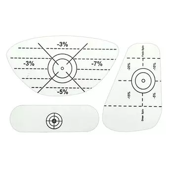 maarku 300 Pieces Golf Position Confirmation Sticker Shot Marker Shot Shot Sensor Durable Practice Supplies Easy to Apply Peel-Resistant