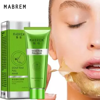MABREM Remove Blackhead Tear Pull Mask Контроль жирности Сужение пор Улучшение грубой кожи Прыщи Маска для удаления черных точек Увлажняющая маска для лица