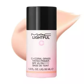 MAC NEW Rose Tone-Up Base Lightful C+ Coral Grass Tinted Primer 30 мл SPF45 PA++++, 1 шт.