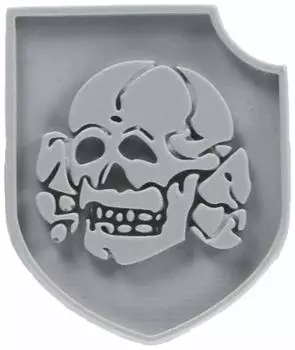 Mac One Model 1/35 эмблема немецкой дивизии «Мертвая голова» времен Второй мировой войны MAC35462