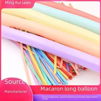 Macaron 260 волшебных длинных воздушных шаров 1,8 г для креативных фигур и украшений для вечеринок