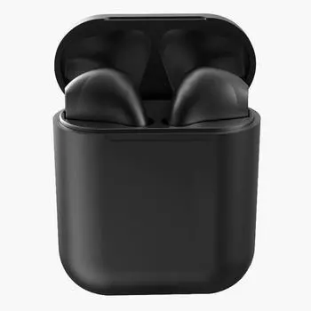 Macaron InPods 12 i12 TWS Беспроводные наушники Bluetooth HiFi Спортивные наушники для IPhone Xiaomi Samsung чёрный