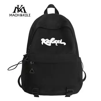 Mach & Kili Mk Черный Легкий Снижающий Нагрузку Отстегивающийся Рюкзак 2025 Новый Студенческий Рюкзак Большой Вместимости Black
