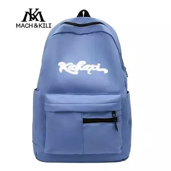 Mach & Kili Mk Легкий отстегивающийся рюкзак для снижения нагрузки 2025 Новый университетский стиль Рюкзак большой вместимости Blue